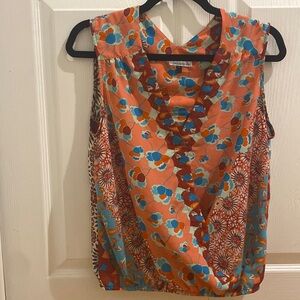 Allison Joy Short sleeve V-neck blouse
